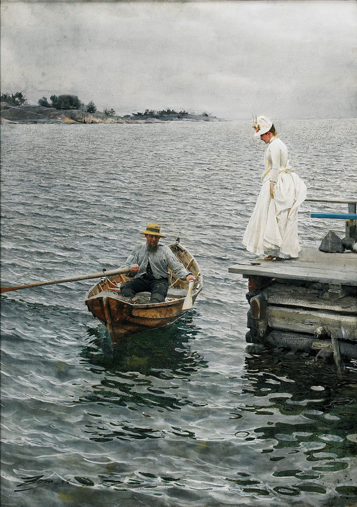 安德斯·莱奥纳德·佐恩 Anders Leonard Zorn —— 夏季假日 (2)